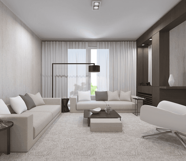 white coloured rug
