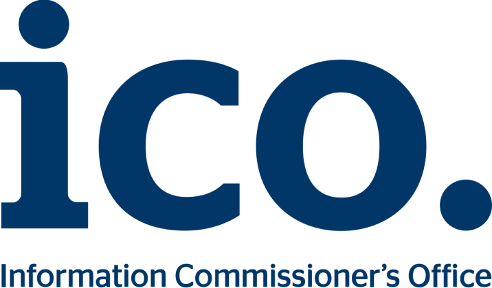 ICO logo with navy blue text and the words “Information Commissioner’s Office” beneath it