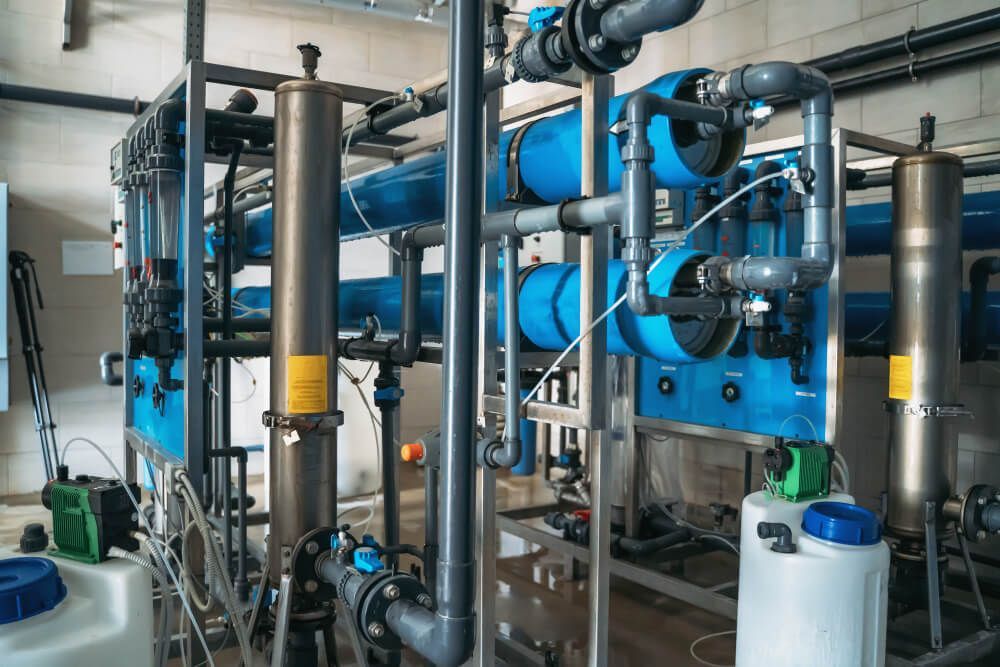 Water filtration room — Water Filtration Systems in Mackay, QLD