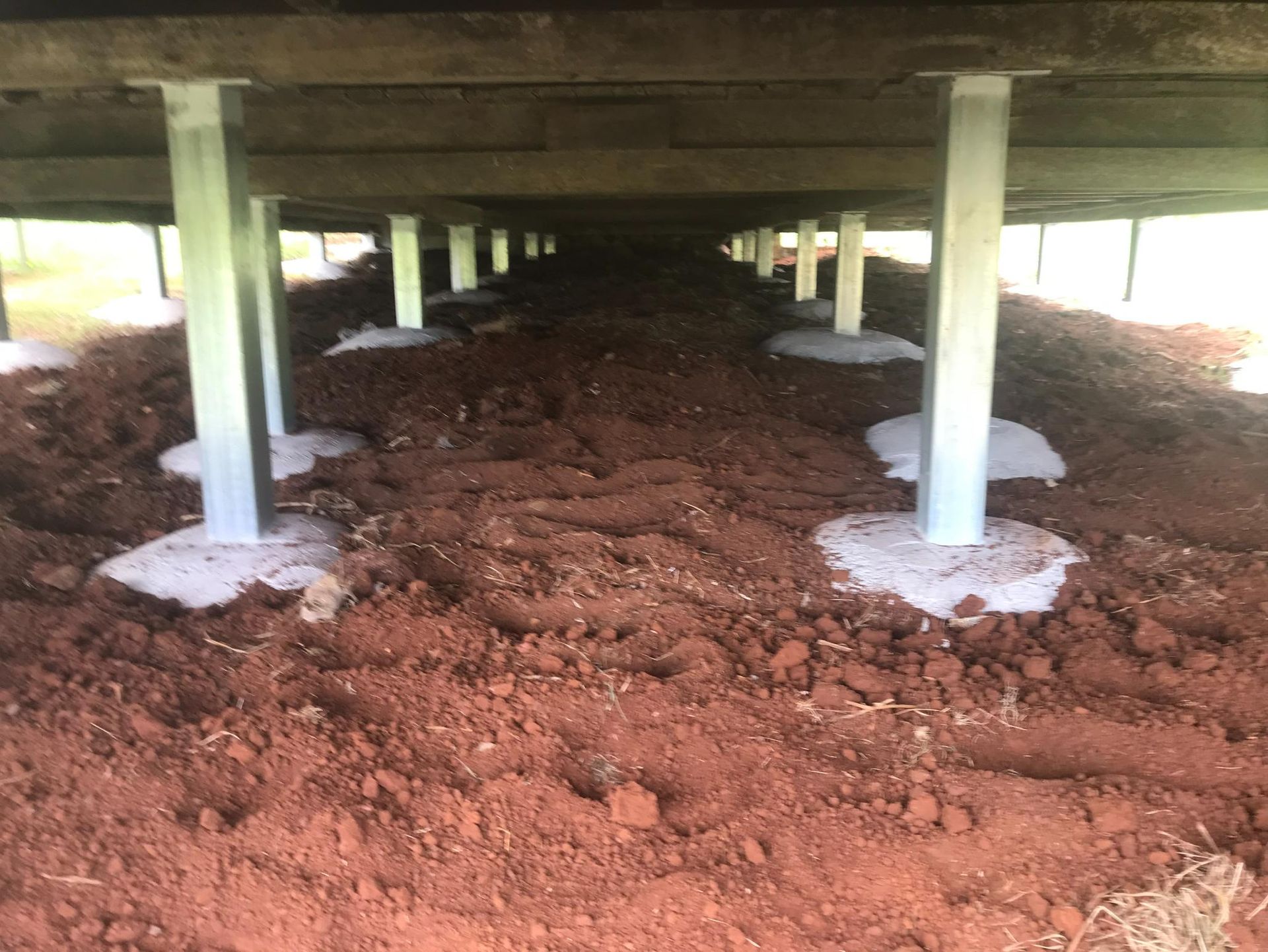 There is a Lot of Dirt Underneath a Bridge — Wilson's House Restumping in Goonellabah, NSW
