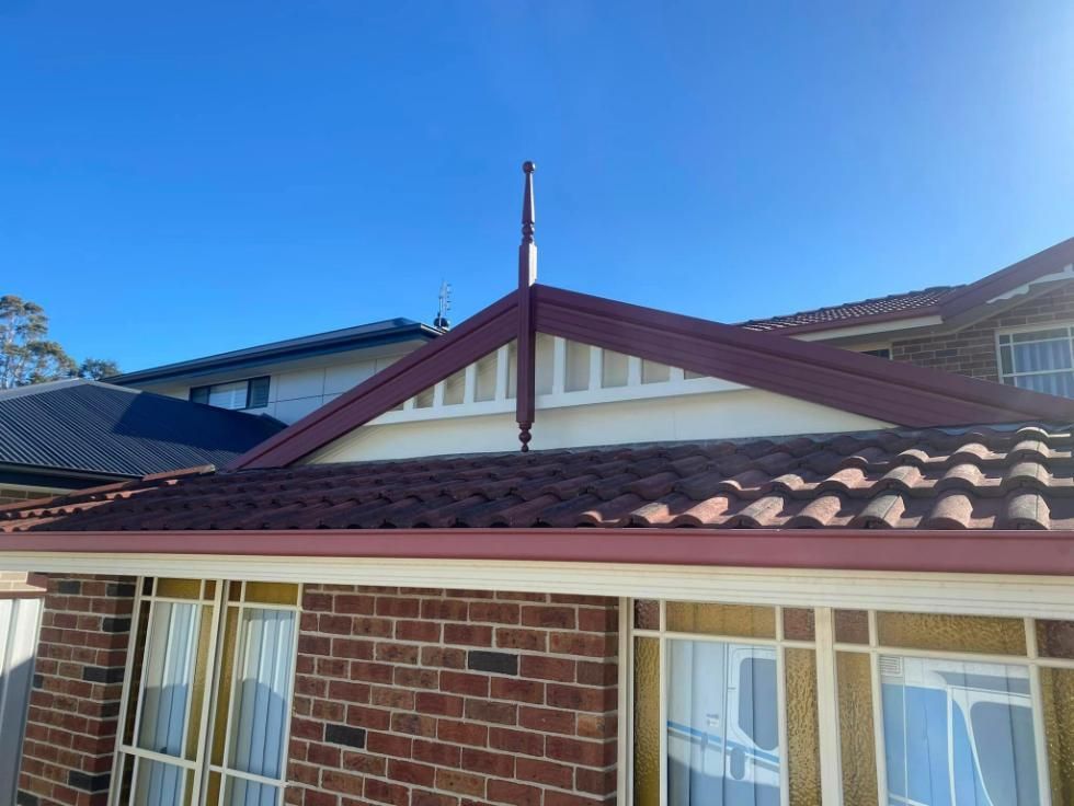 Newly Painted Roof Tiles — Nowra Painting Services In Bomaderry, NSW