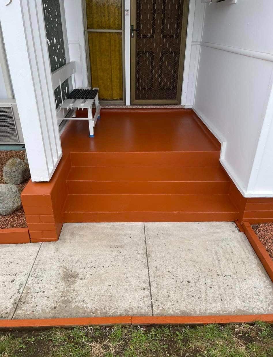 Newly Painted Outdoor Flooring — Nowra Painting Services In Bomaderry, NSW