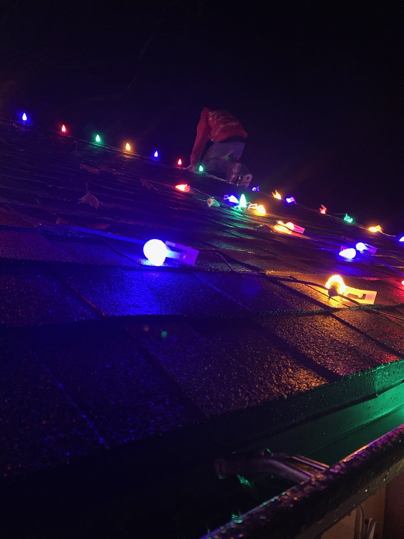 Christmas Light Installation