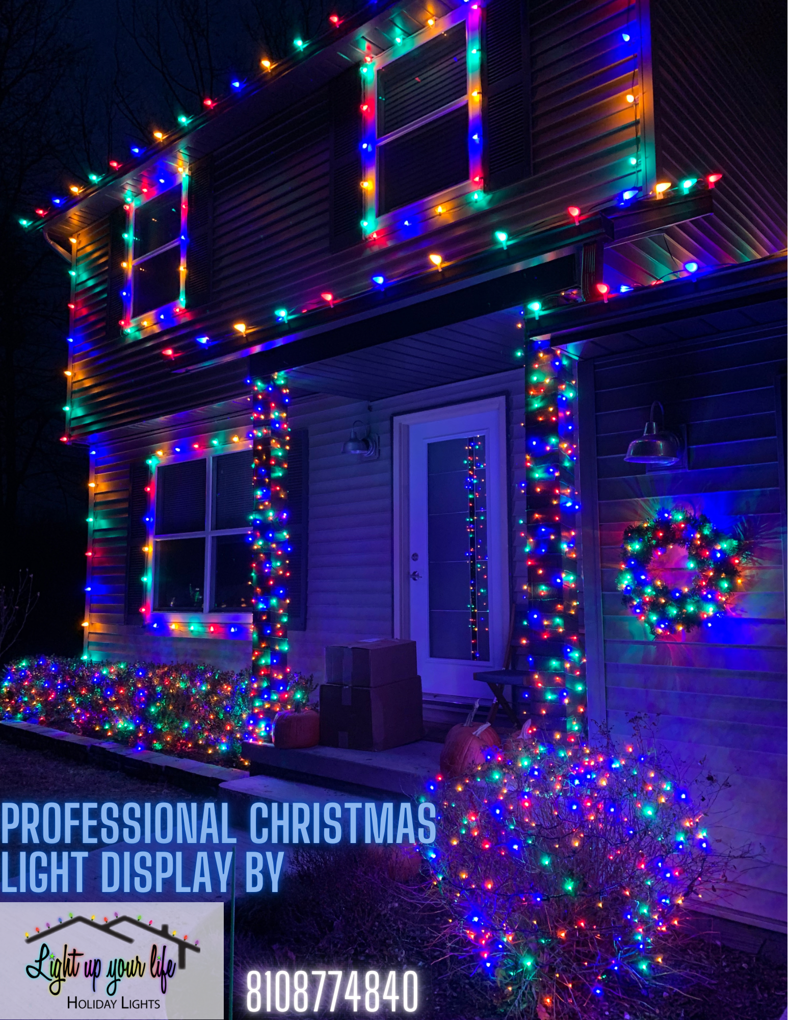 Christmas Light Installation