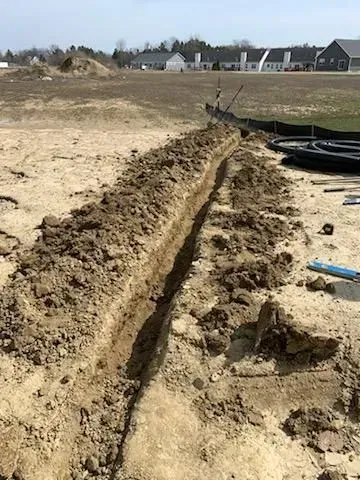 drain trench