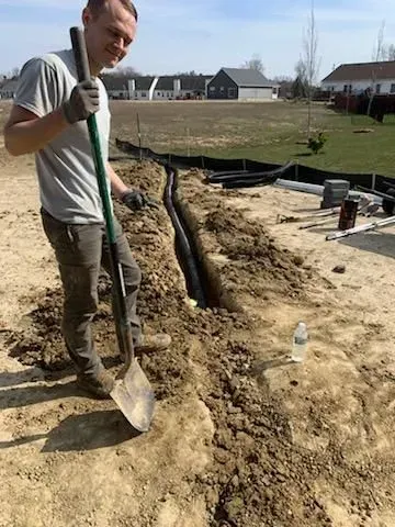 drain trench