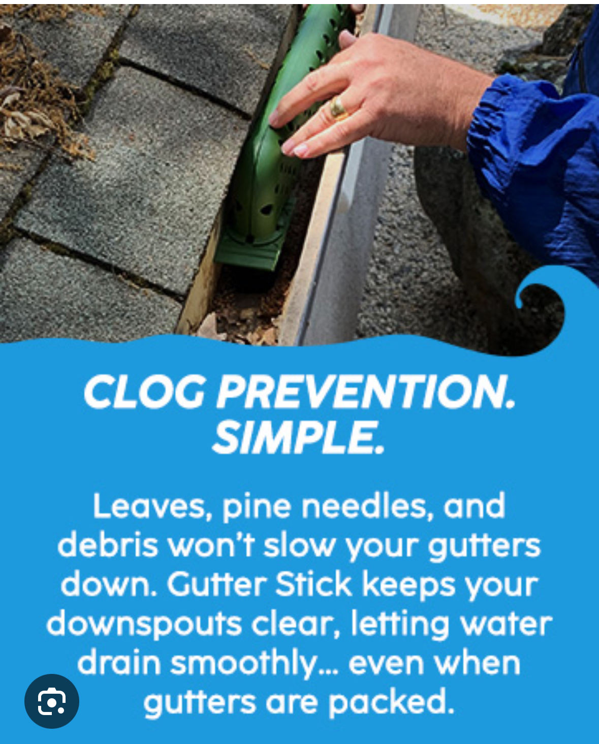 gutters, gutter cleaning, gutter brightening, leaf removal, gutter stick, clogged gutters, clogged downspouts