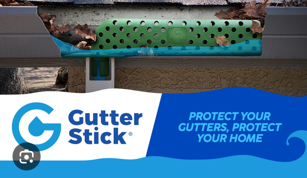 gutters, gutter cleaning, gutter brightening, leaf removal, gutter stick, clogged gutters, clogged downspouts