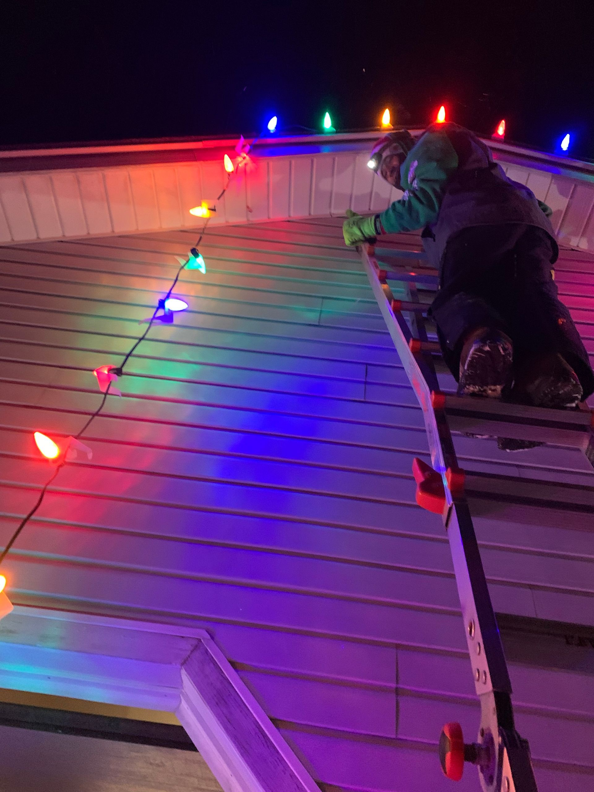 Christmas Light Installation