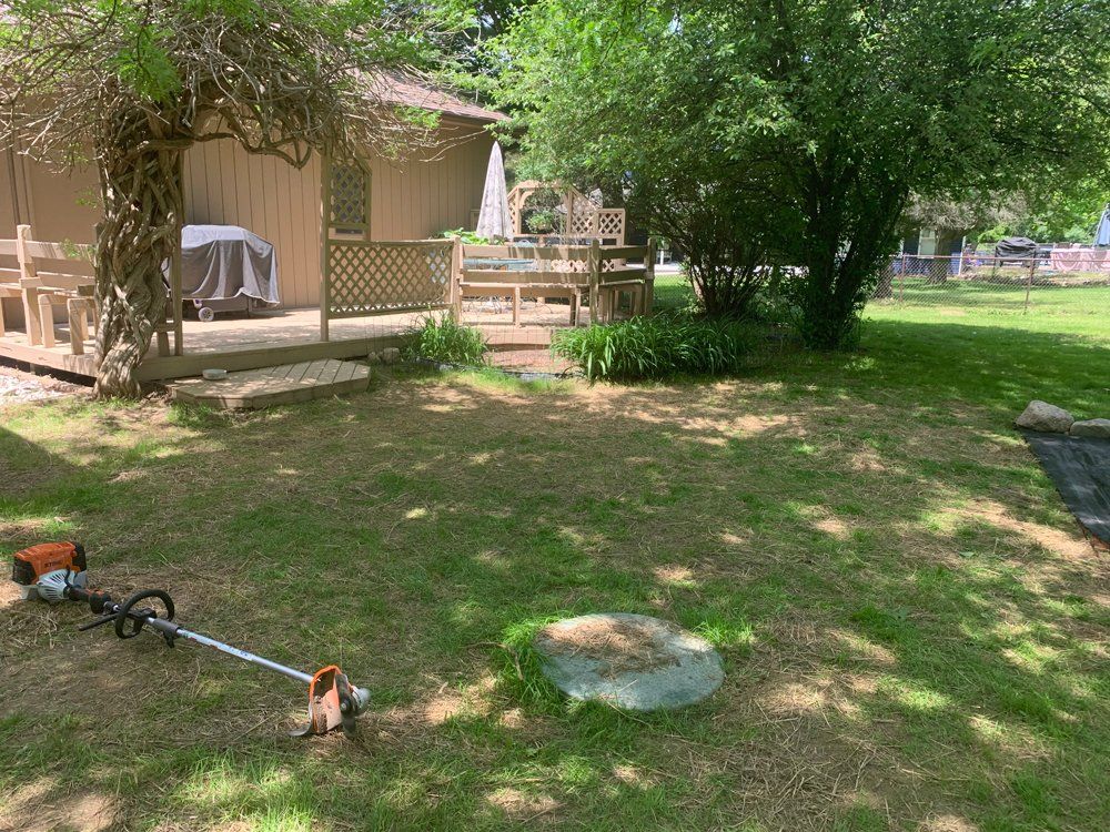 Lawn Regrading and Sod Installation