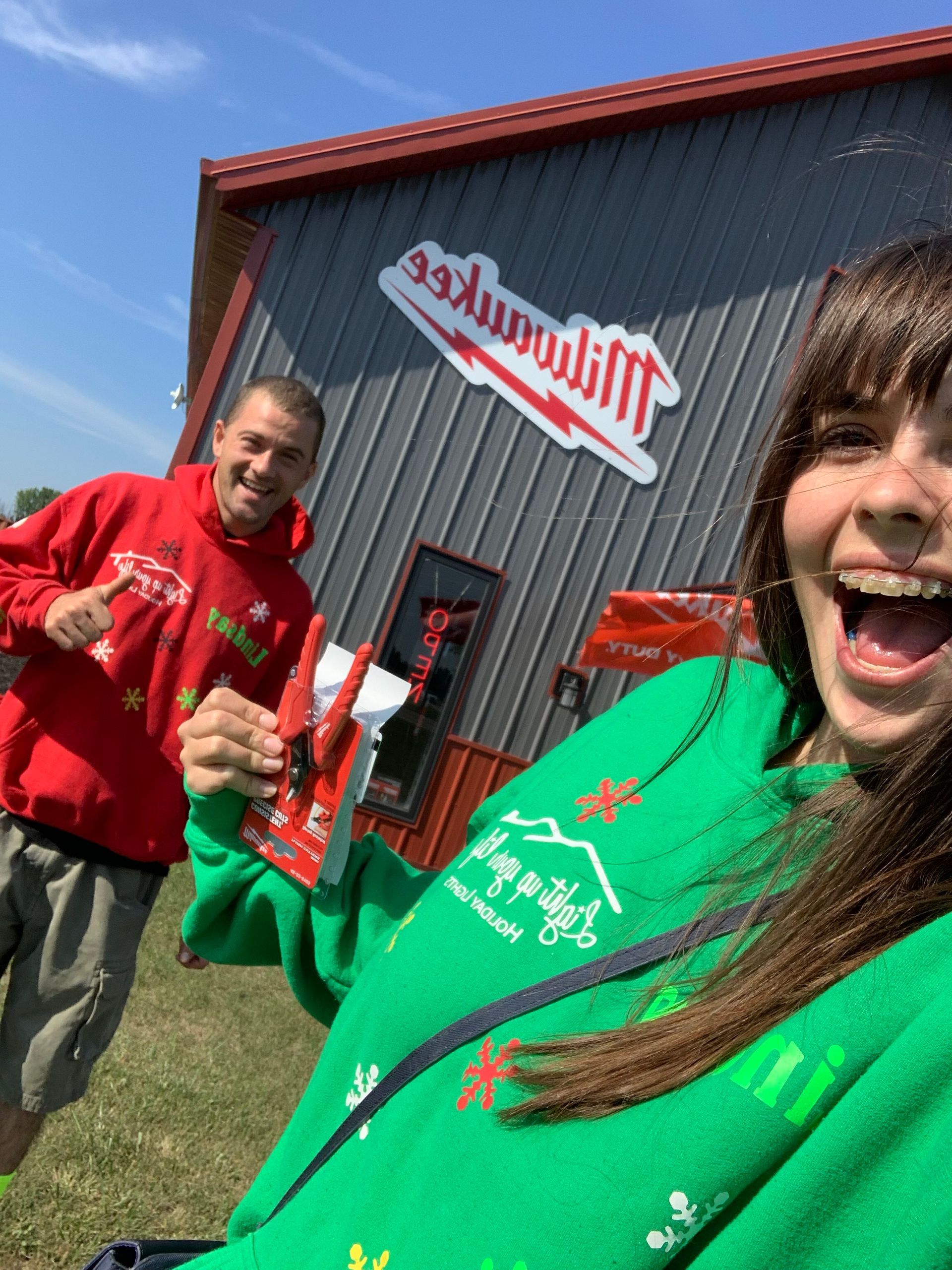 Christmas Light Installation