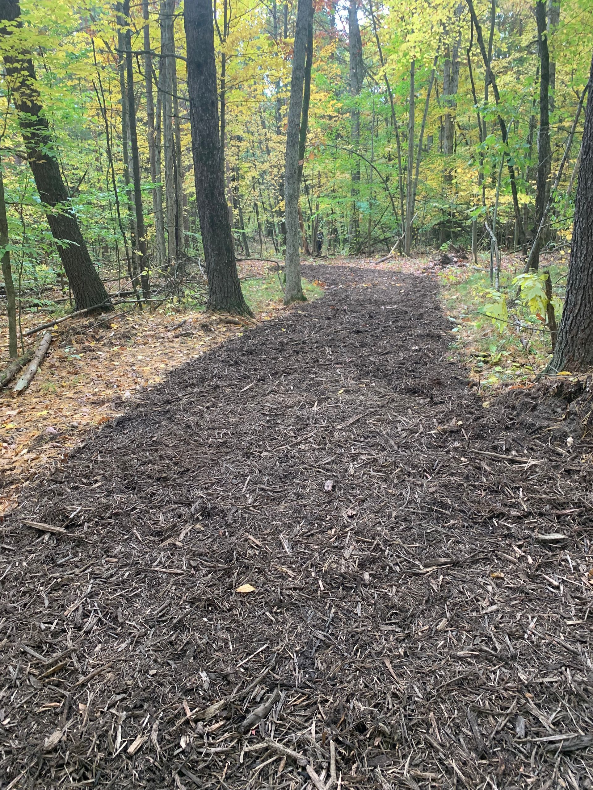 Mulch and Rock Installation