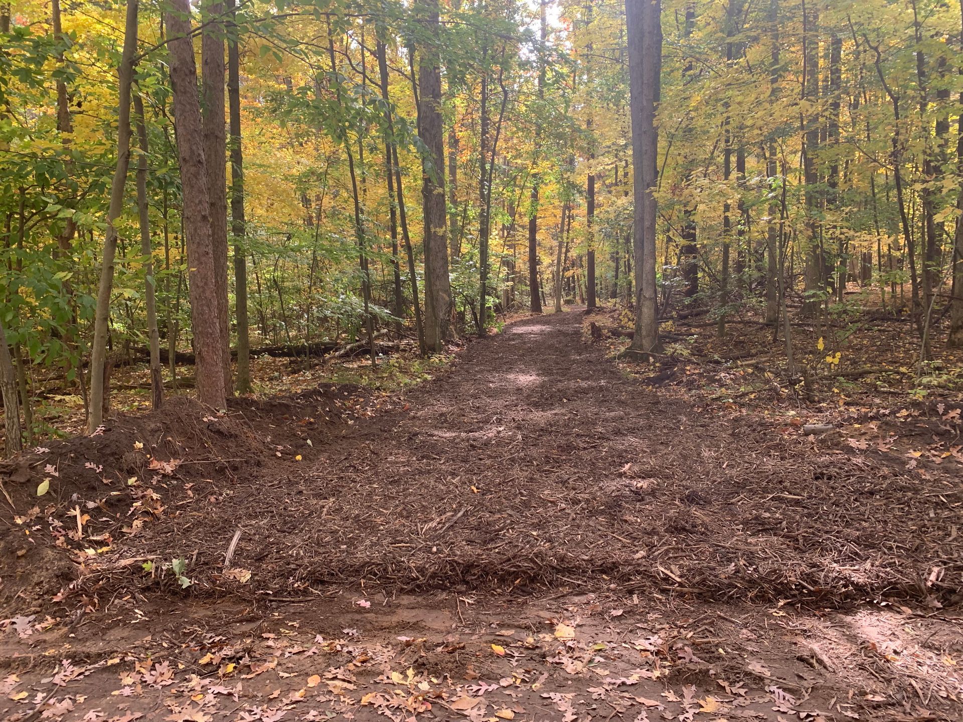 Mulch and Rock Installation