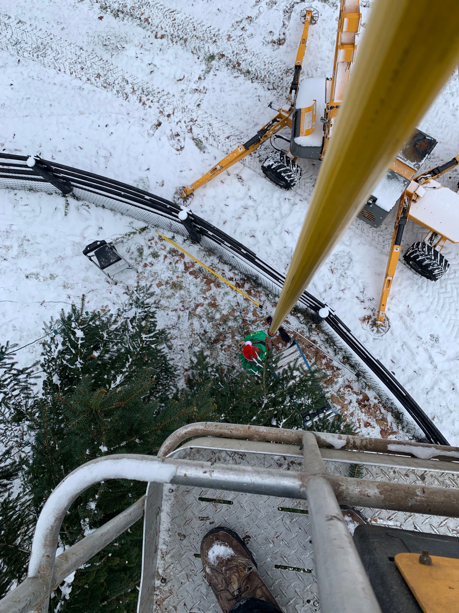 Christmas Light Installation