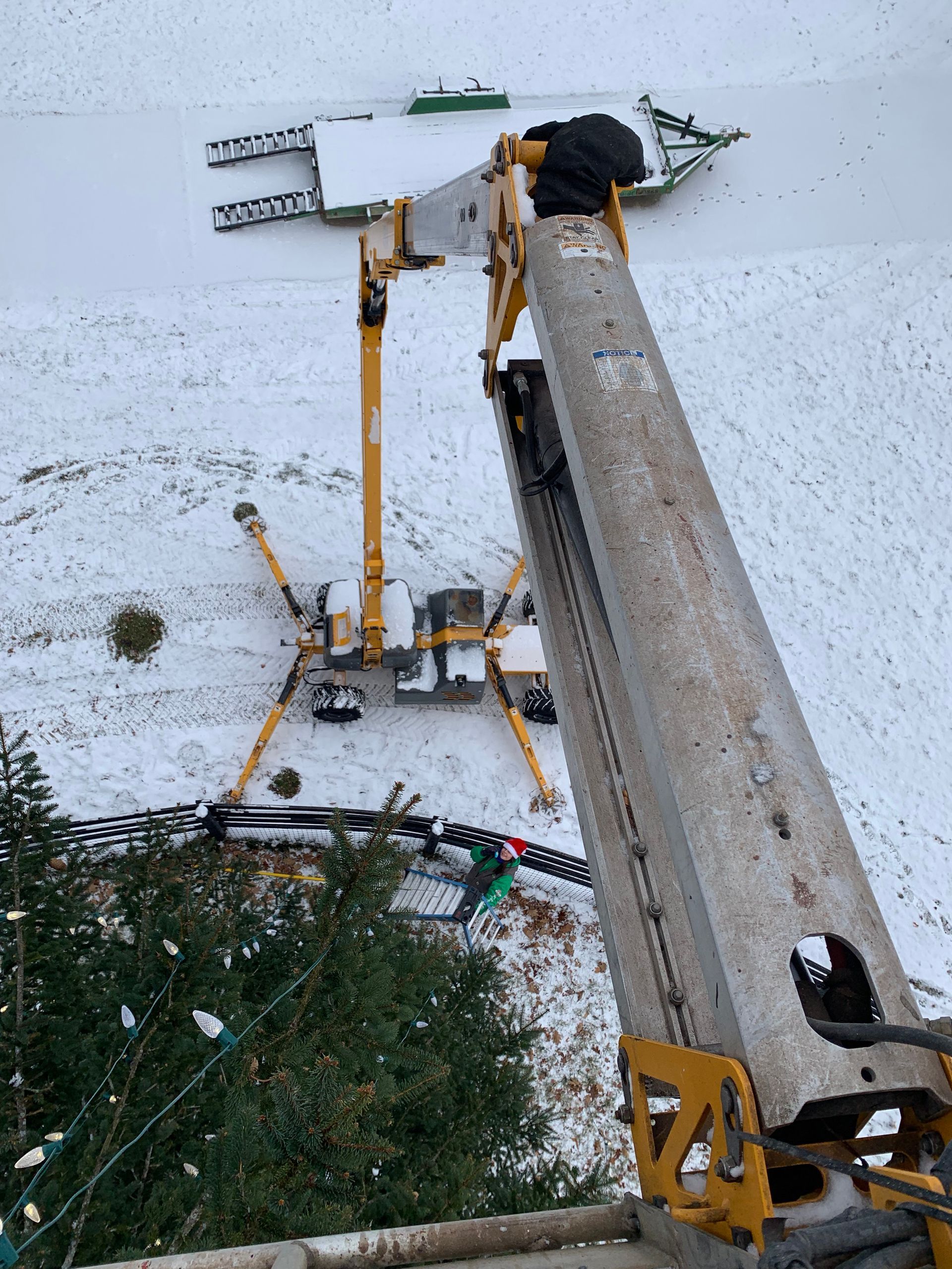 Christmas Light Installation