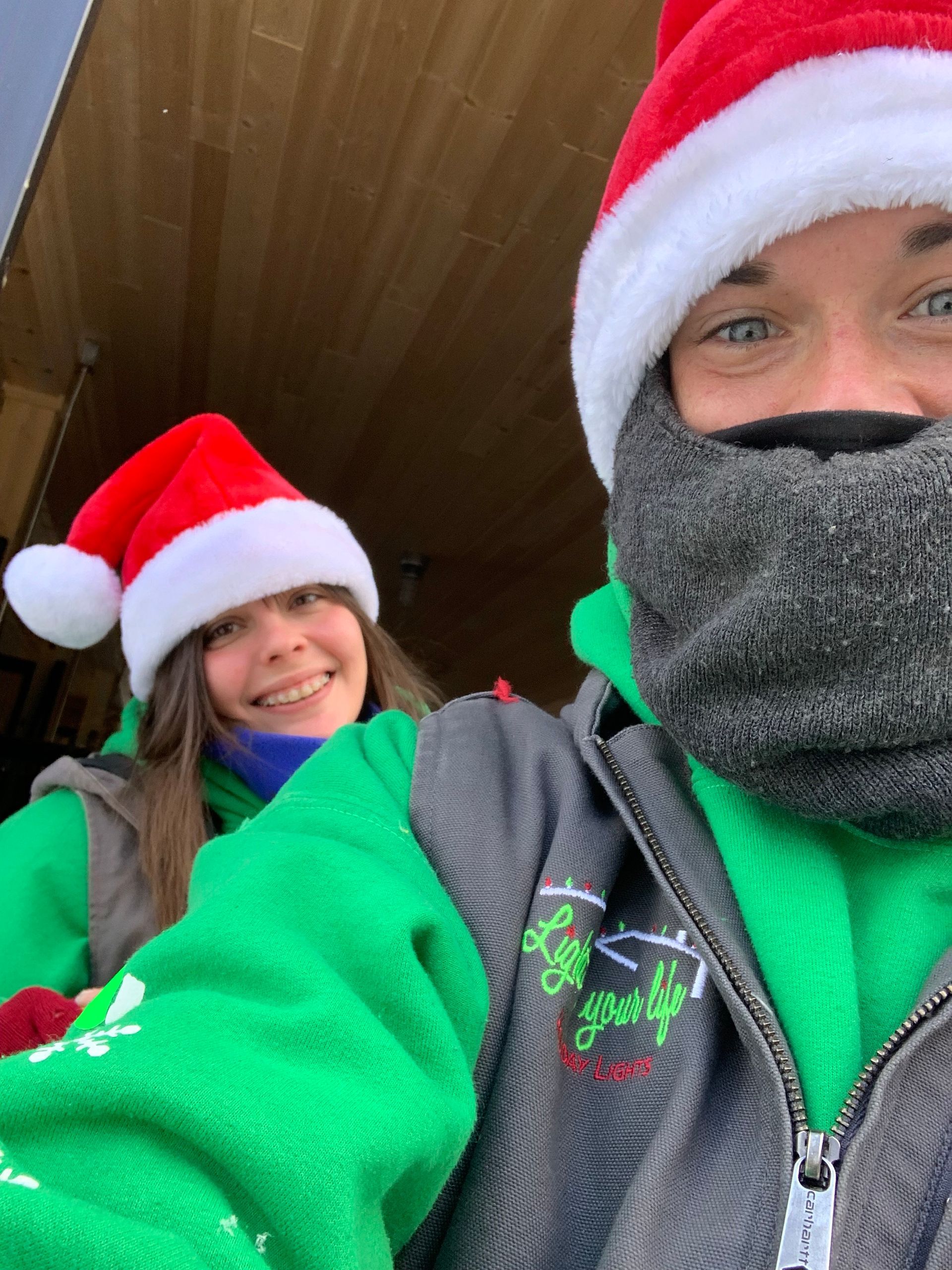 Christmas Light Installation