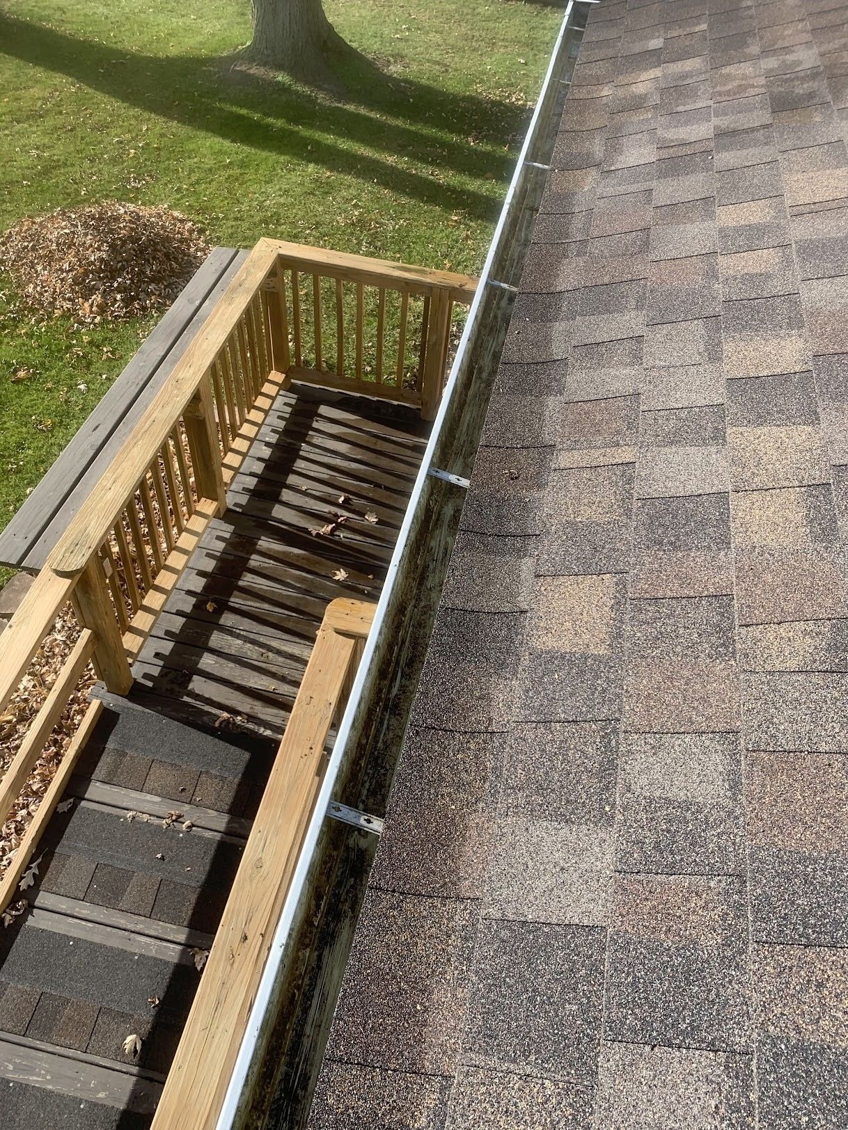Clean gutters