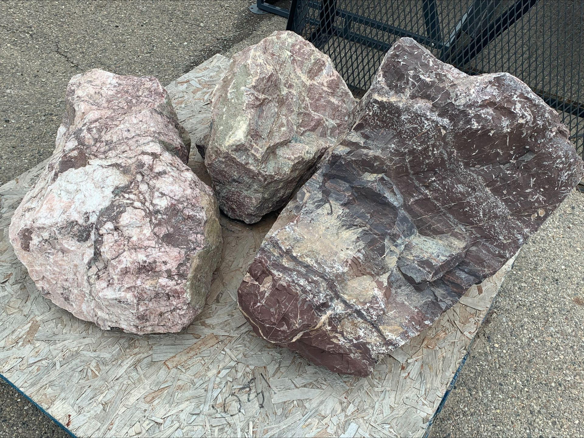 Mulch and Rock Installation