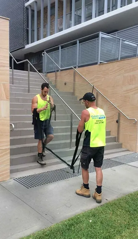 Men carrying glass | Camden, NSW | Camden Valley Removals