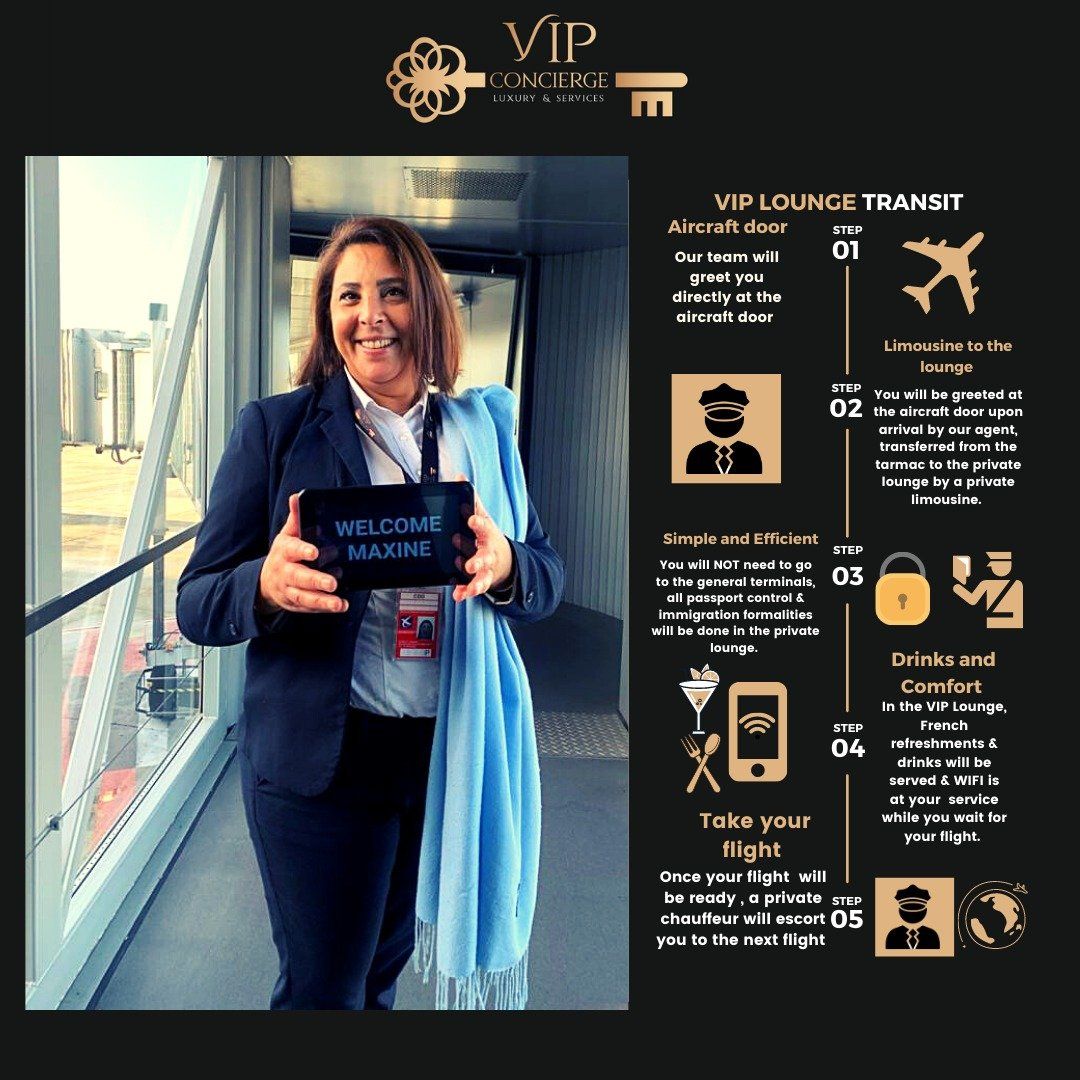 VIP MEET & GREET AIRPORT PARIS CDG 