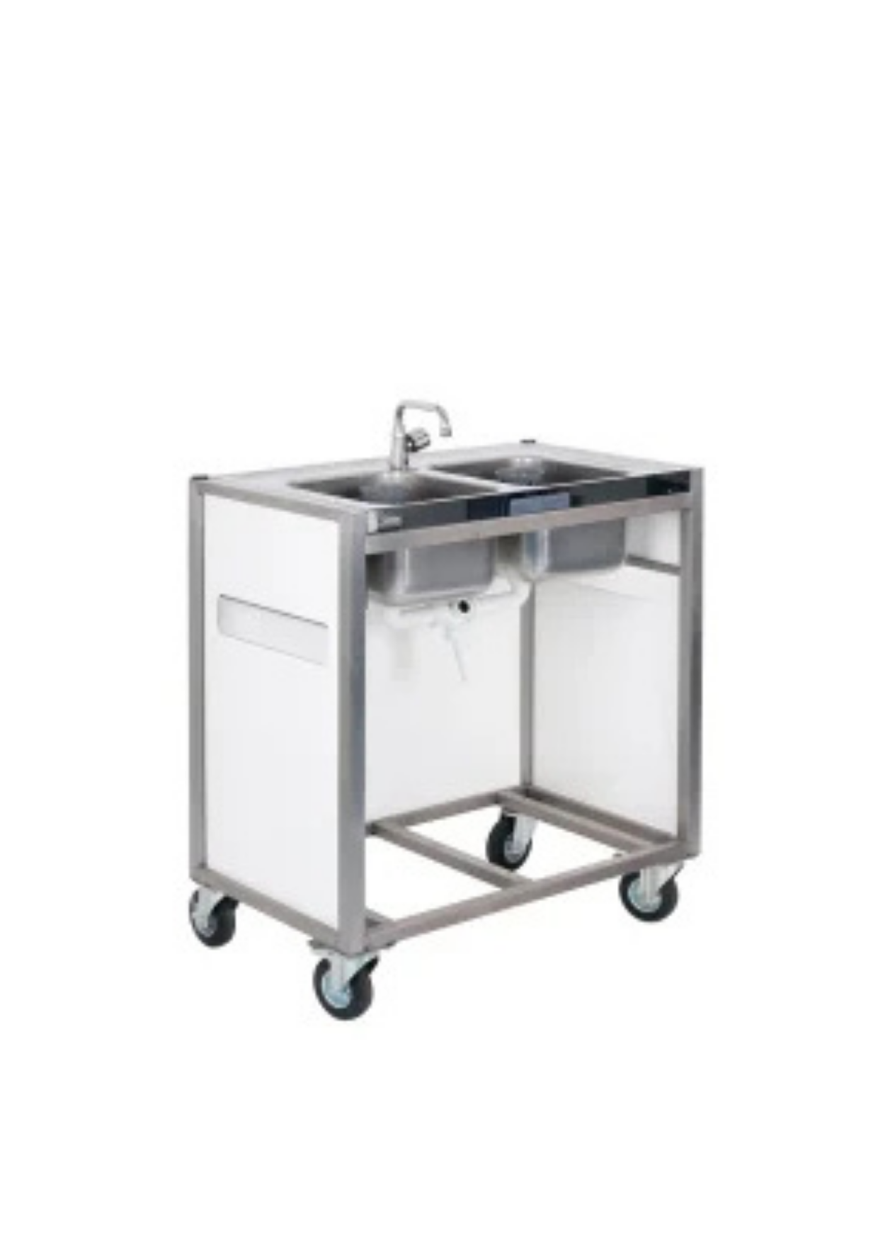 Spoelbak dubbel (met/zonder boiler)