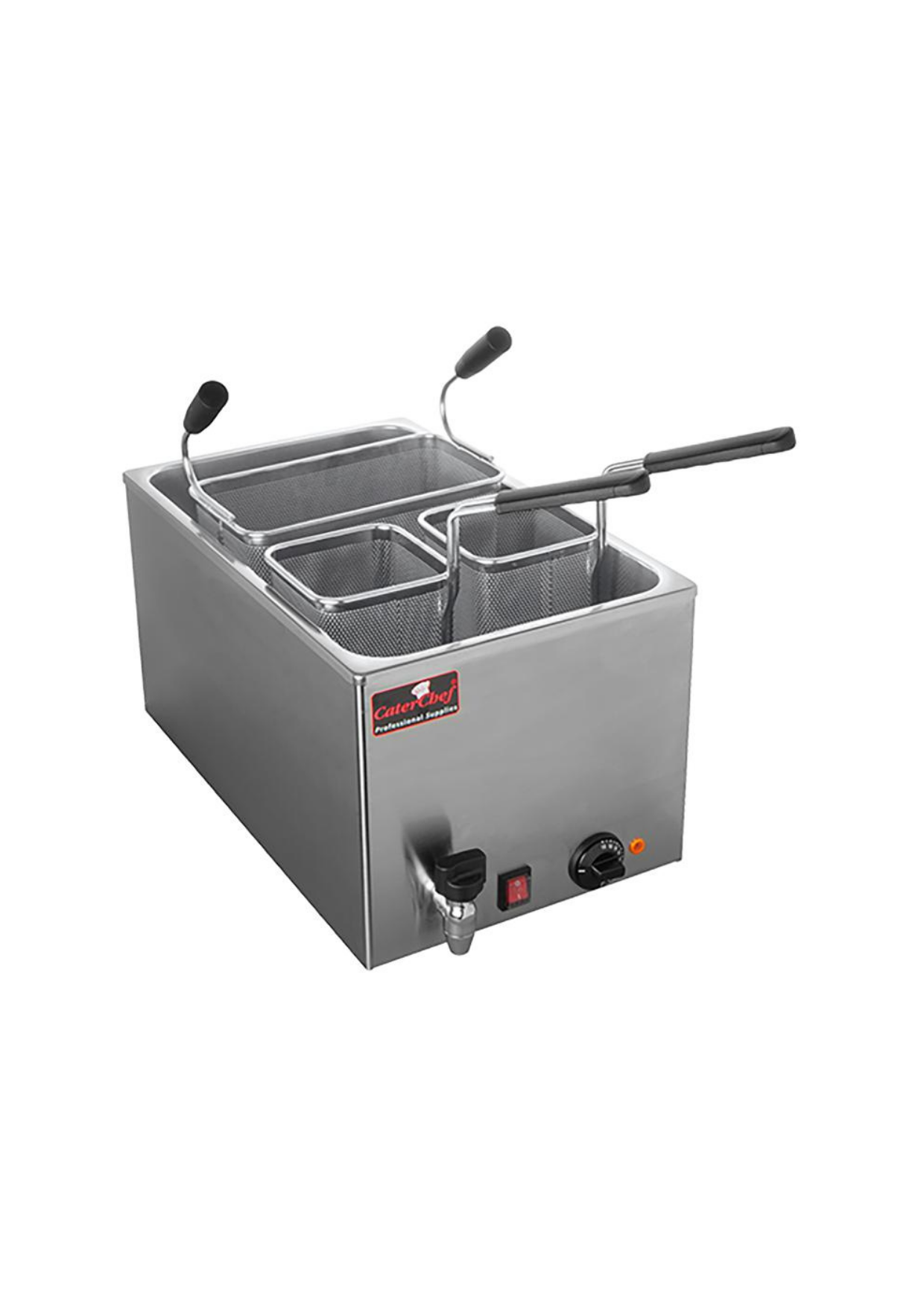 Pastakoker - 25 liter - 3,25 kW - incl. 3 kookmanden