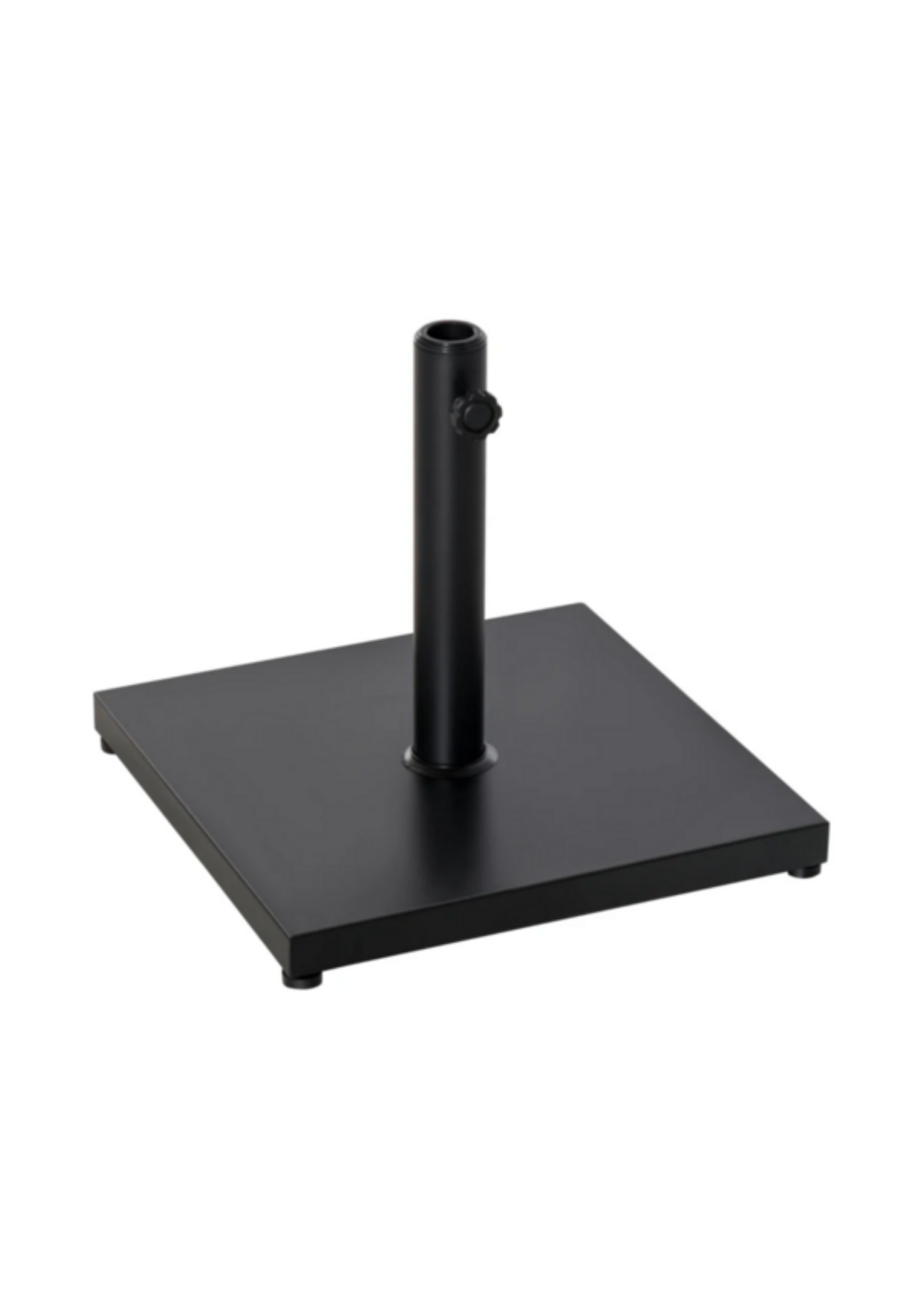 Parasol + parasolvoet (zwart)