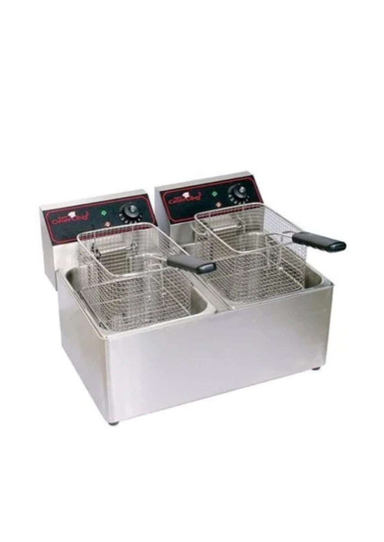 Frietketel elektrisch (dubbel)