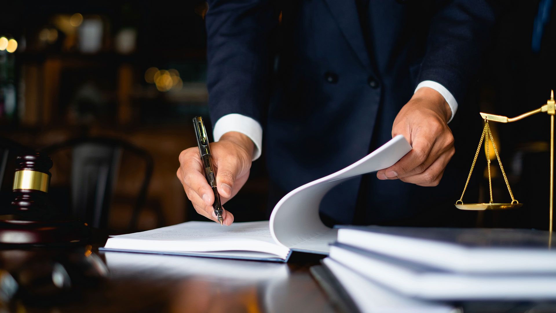 Lawyer Doing Paperwork — Lakeport, CA — William Conwell, Esq.