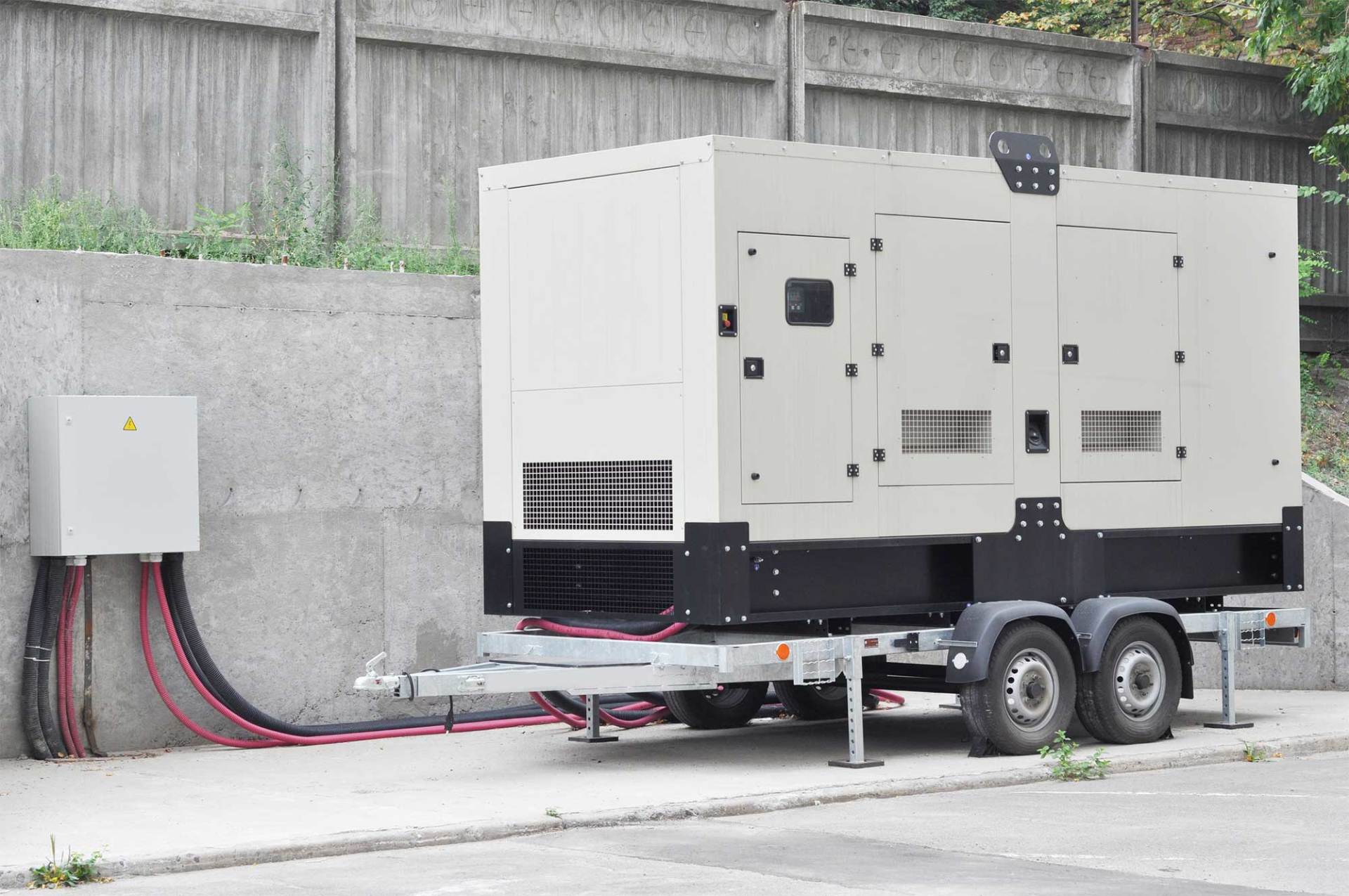 A Wheeled Generator Unit | Commercial Generator