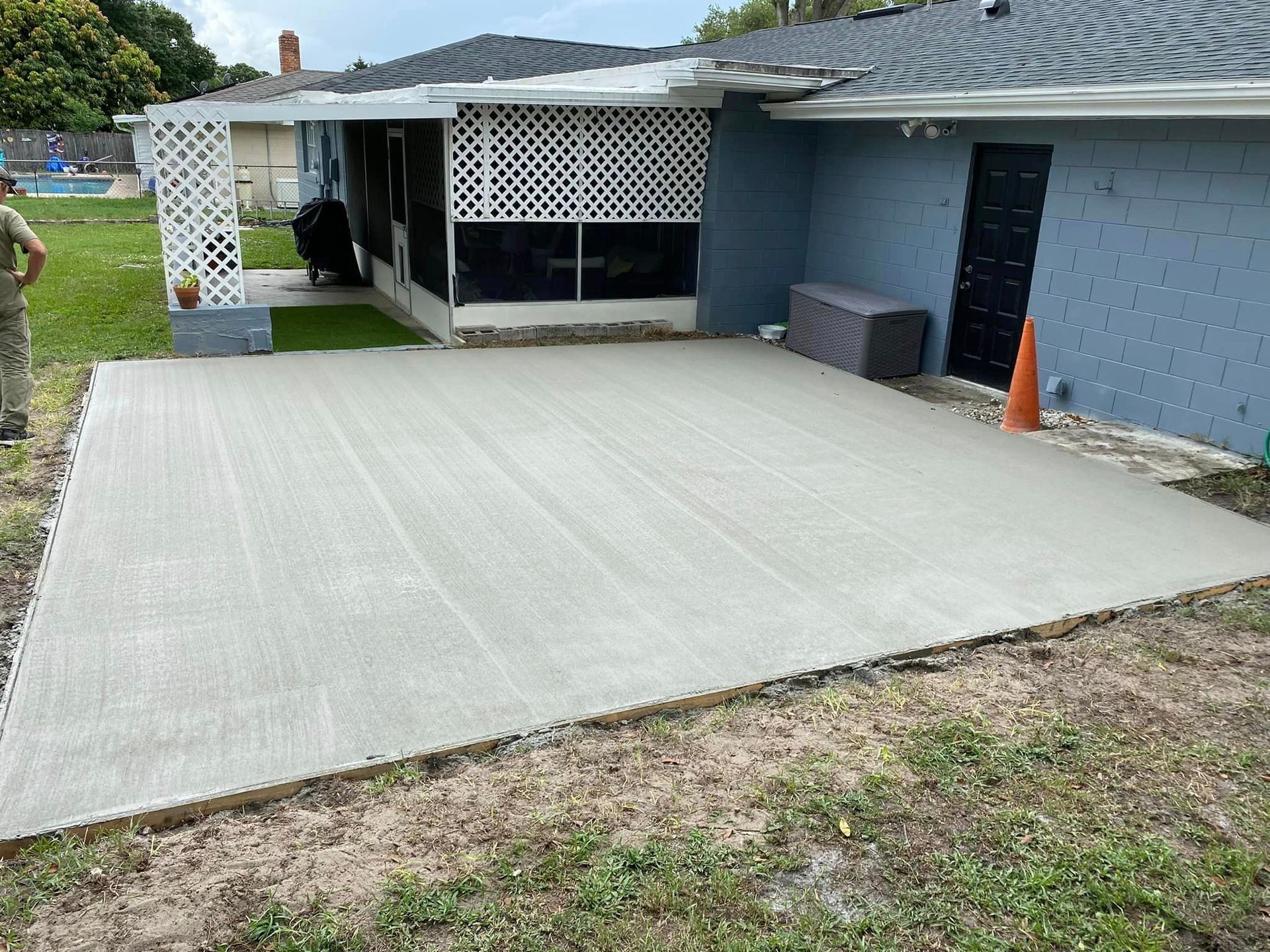 Concrete Patio