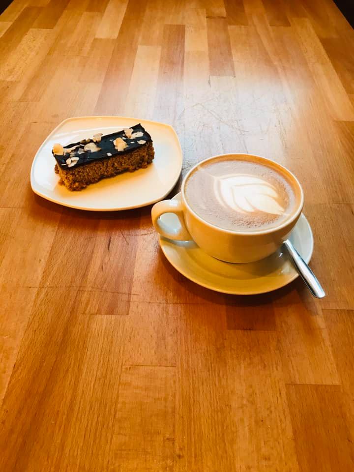 Coffee and a slice
