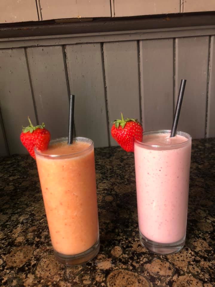 smoothies looking as good as they taste