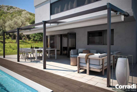 pergotenda per abitazione