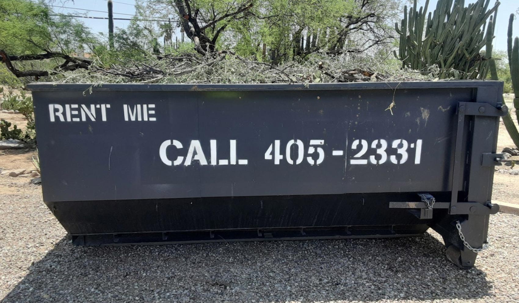 Construction Dumpster — Tucson, AZ — D H Sanitation/Roll Offs