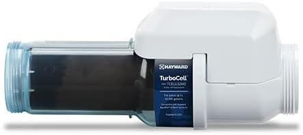 A white bottle with a blue label on it is sitting on a white surface.