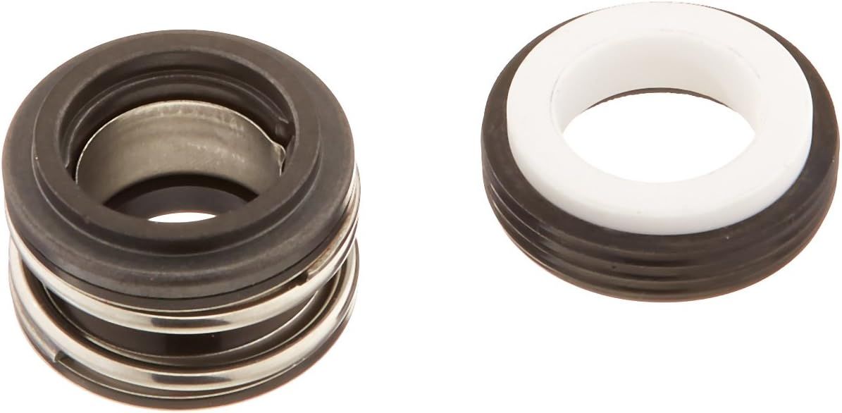 A close up of two seals on a white background