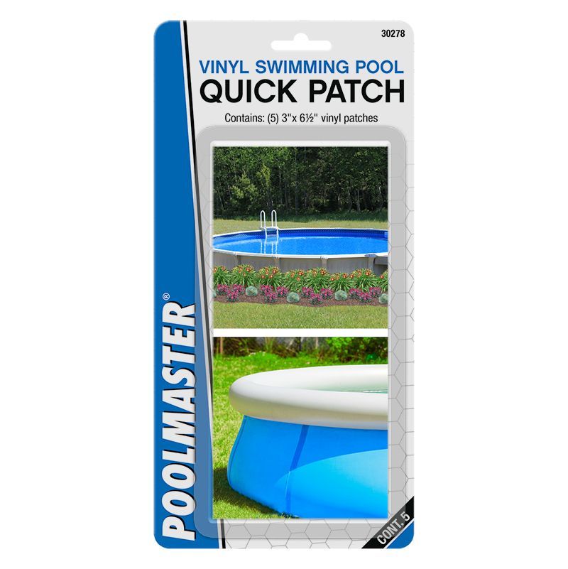 A package of poolmaster vinyl swimming pool quick patch