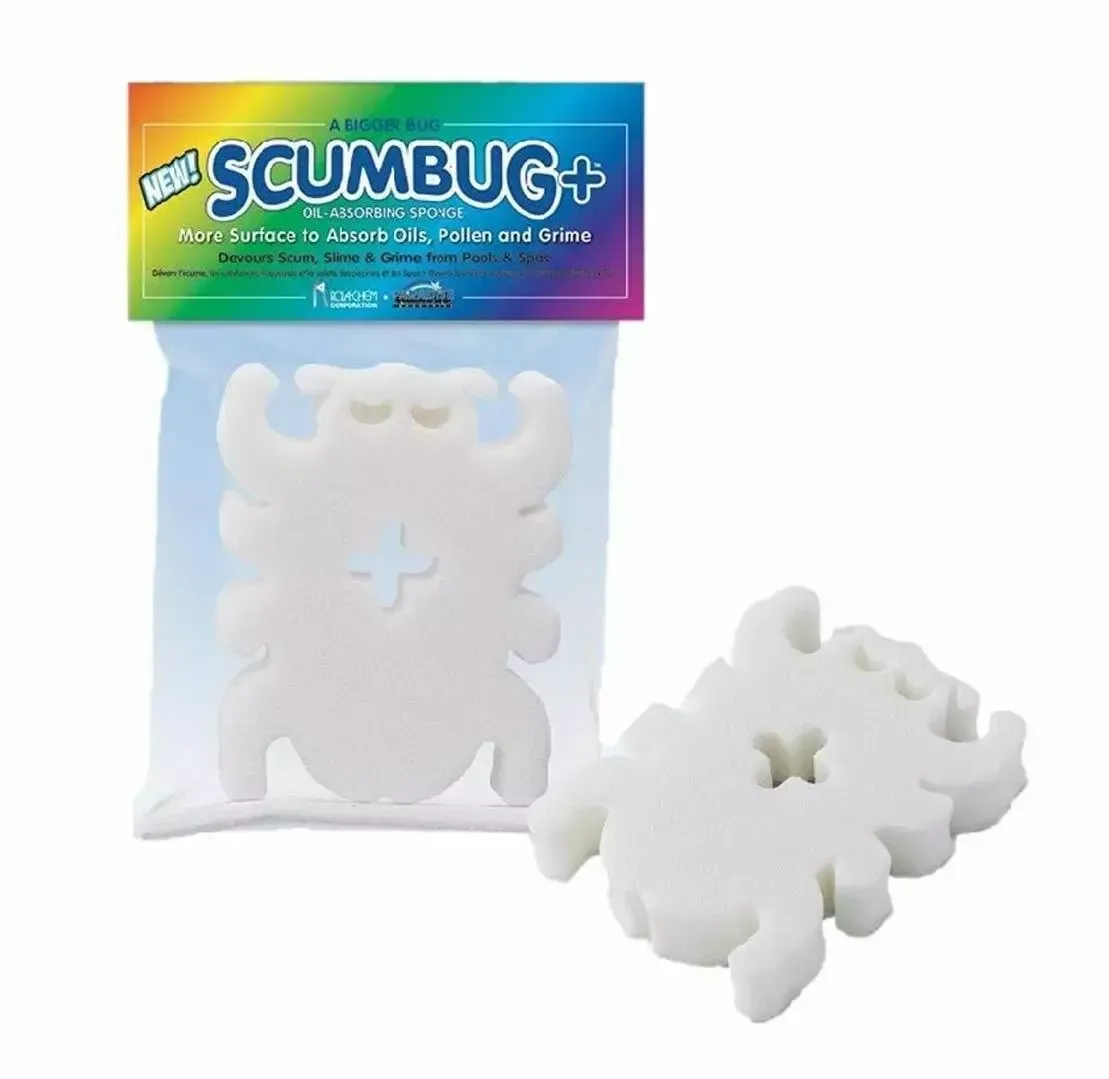 A package of scumbug plus sponges in the shape of a crab