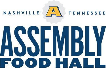 The logo for nashville a tennessee assembly food hall