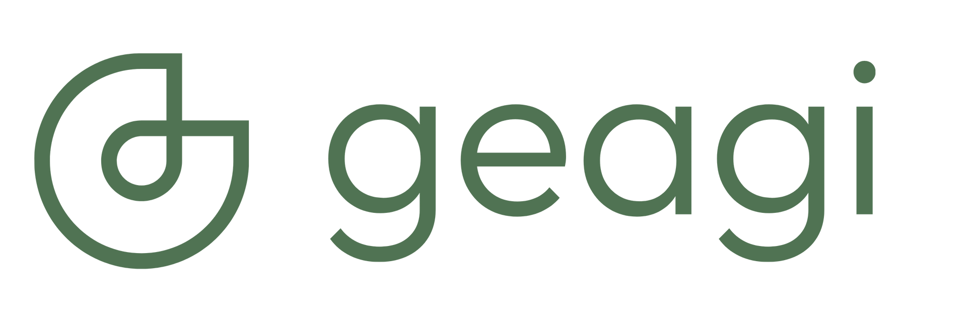 Logo vert de geagi