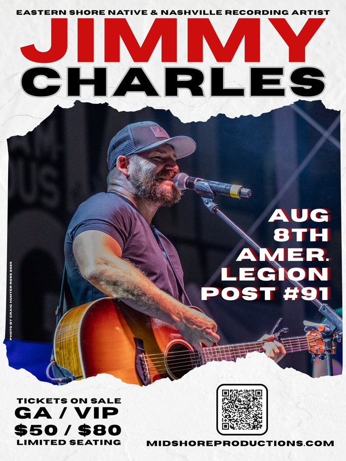 Jimmy Charles Live in Concert August 8th 2026