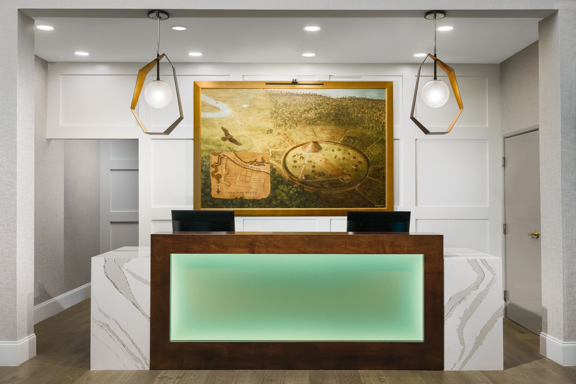 Front Desk — Savannah, GA — The Bluff Hotel