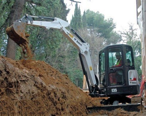 miniescavatore, piccole mezzi