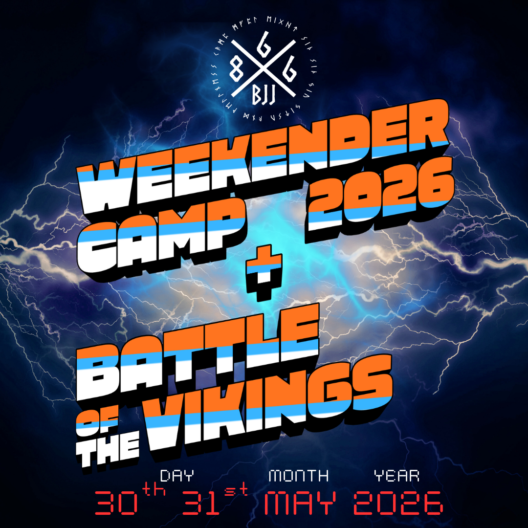 a poster for a jiu jitsu and wellness spring camp .