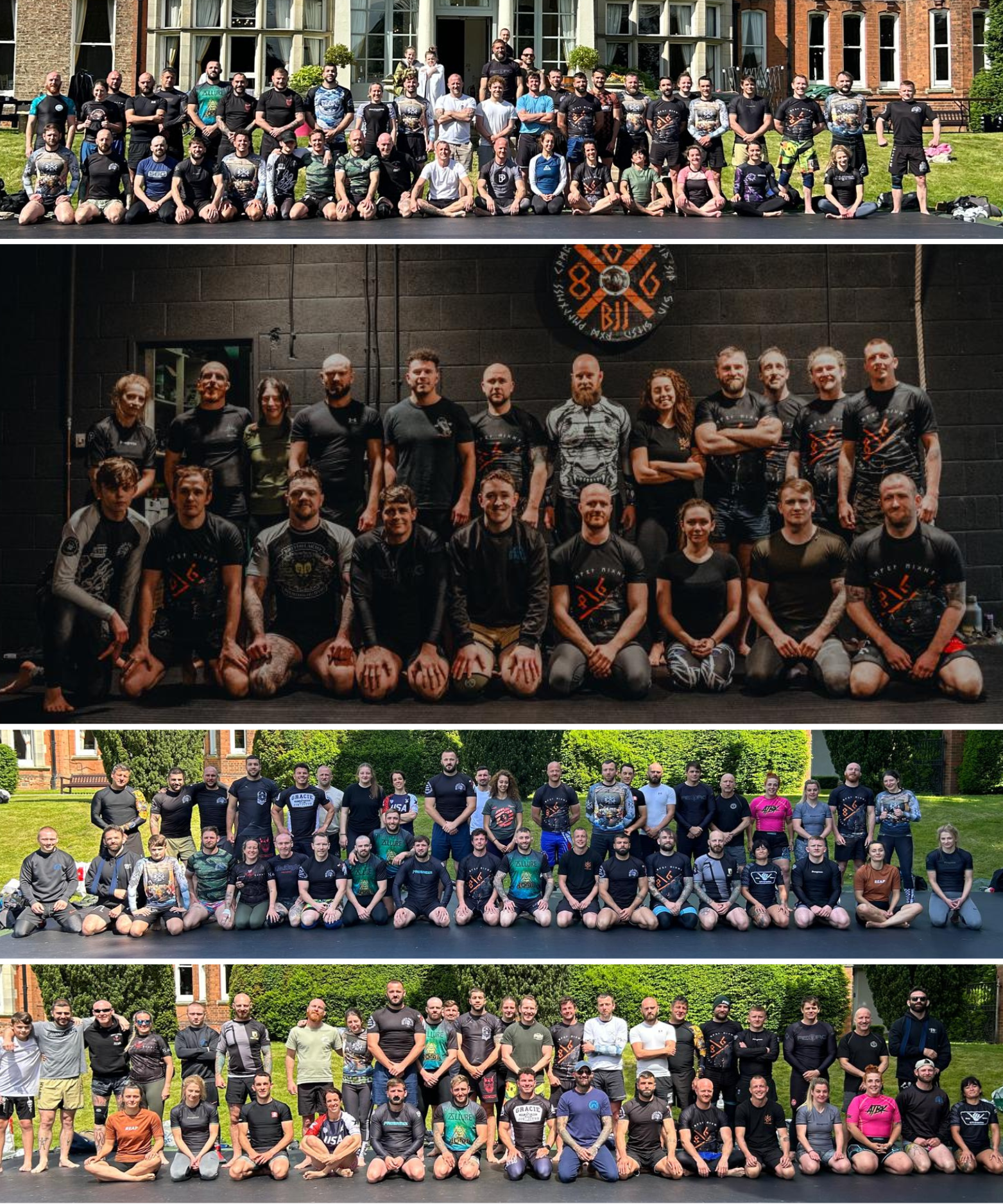 a poster for a jiu jitsu and wellness spring camp .