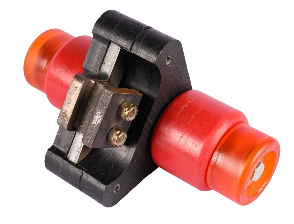 carwash roller Red and orange electrical connector with a black housing, used in an electrical system.
