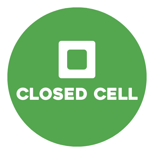 A green circle with the words `` closed cell '' on it.