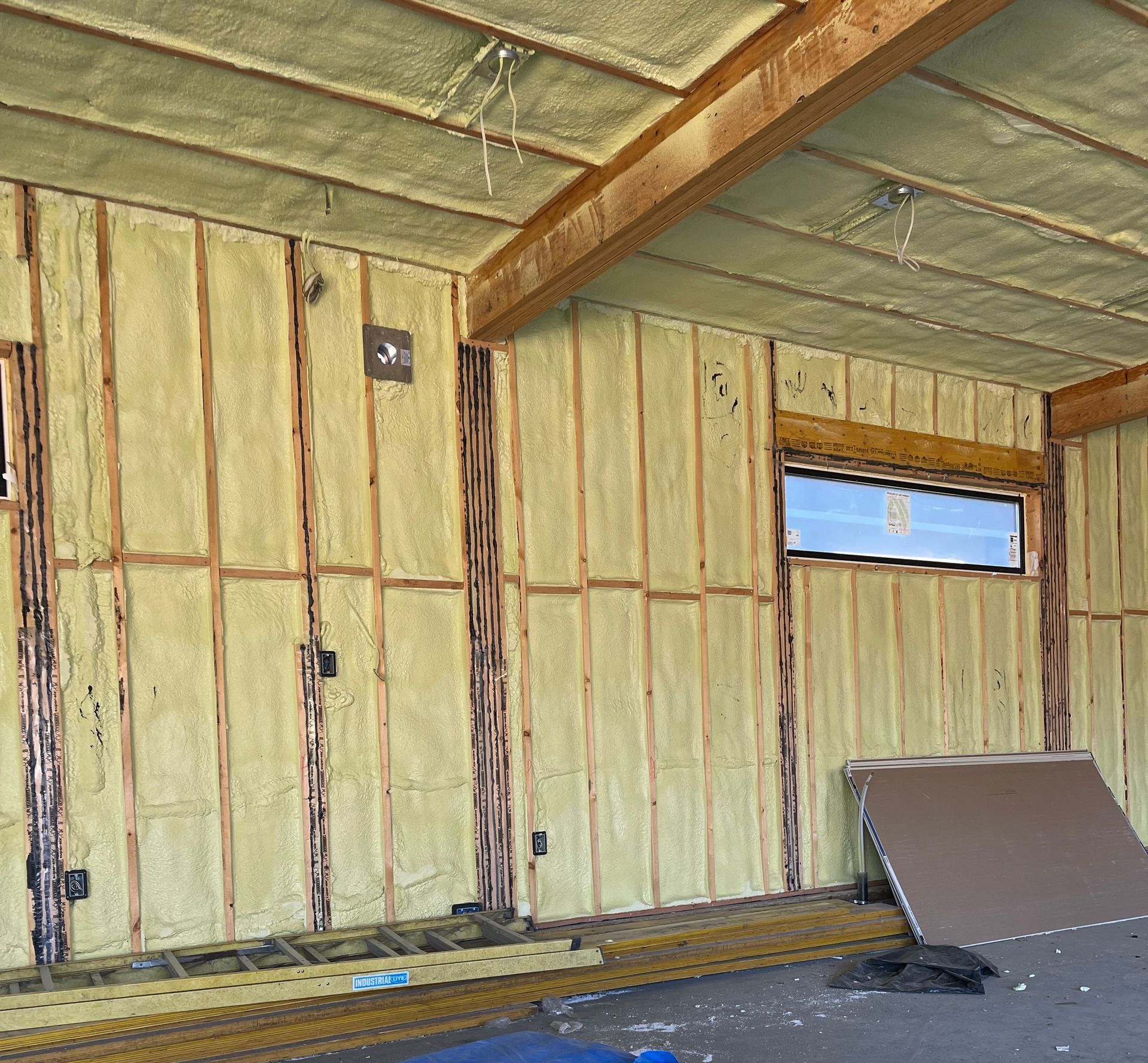 Basement Spray Foam Insulatiuon
