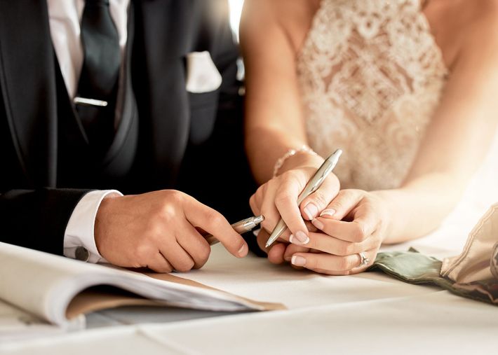 Marriage Contract Signing — Tampa, FL — Straight To The Point Notary Services